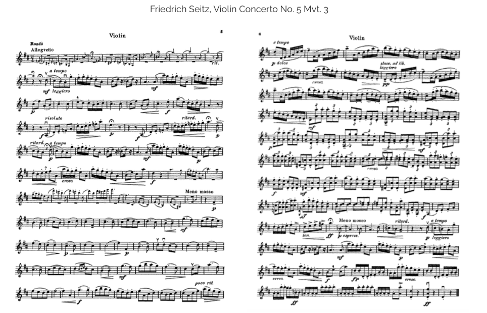 Student Concerto No. 5 in D Major, Op. 22 — Sheet Music